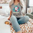Women's Readsolotl Kawaii Axolotl Reading Book Lover Comfort Colors Tank Top Butter