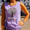 100 Days In The Books Tree Reading Teacher Student 100th Day Comfort Colors Tank Top Lagoon