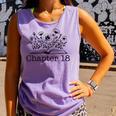 18th Birthday Chapter 18 Reading Book Lover 18 Year Old Comfort Colors Tank Top Lagoon