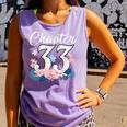 1988 Happy Birthday Chapter 33 Year Old Women Book Lover Comfort Colors Tank Top Lagoon