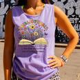 Abibliophobia Wildflower Reading Bookworm Book Reader Comfort Colors Tank Top Lagoon Abibliophobia Wildflower Reading Bookworm Book Reader Comfort Colors Tank Top Lagoon