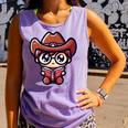 Adorable Book Lover Cowboy With Reading Glasses Cute Comfort Colors Tank Top Lagoon Adorable Book Lover Cowboy With Reading Glasses Cute Comfort Colors Tank Top Lagoon