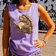 Alligator Snapping Turtle Reading A Book Comfort Colors Tank Top Lagoon