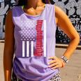 America Flag Read Book Reading Librarian Men Women Kids Comfort Colors Tank Top Lagoon
