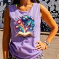 Astronomy Space Lover Books Bookworm Comfort Colors Tank Top Lagoon