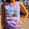 Axolotl Read Book Kawaii Reading Books For Men Women Comfort Colors Tank Top Lagoon