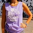 Banned Book Reading Bookish You Had Me At Trigger Warning Comfort Colors Tank Top Lagoon