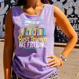 Some Of My Best Friends Are Fictional Book Lover Bookworm Comfort Colors Tank Top Lagoon