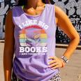 I LIKE BIG BOOKS AND I CANNOT LIE Book Lover Print Comfort Colors Tank Top Lagoon I LIKE BIG BOOKS AND I CANNOT LIE Book Lover Print Comfort Colors Tank Top Lagoon