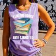 I Like Big Books And I Cannot Lie Book Reading Book Lover Comfort Colors Tank Top Lagoon