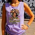 Big Cancer Energy Woman Camo Zodiac Book Teacher Comfort Colors Tank Top Lagoon
