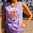 This Is My Book Character Costume- Dabbing Book Kids Comfort Colors Tank Top Lagoon
