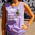 This Is My Book Character Costume Reading For Him & Her Cool Comfort Colors Tank Top Lagoon