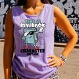 This Is My Book Character Costume Reading Book Lover Comfort Colors Tank Top Lagoon