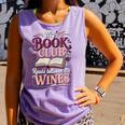 My Book Club Reads Between The Wines Comfort Colors Tank Top Lagoon
