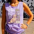 Book And Dog Lover Bookworm Reader Book Lover Comfort Colors Tank Top Lagoon