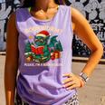 Book Dragon Christmas Reading For Fantasy Lovers Comfort Colors Tank Top Lagoon