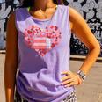 Book Heart Cute Read Book Reading Librarian Across America Comfort Colors Tank Top Lagoon