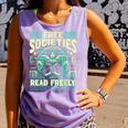 Book Lover Banned Books Reading Banned Books Comfort Colors Tank Top Lagoon