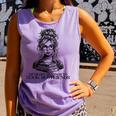 Book Lover Bent Over a Book Comfort Colors Tank Top Lagoon