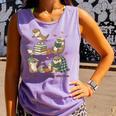 Book Lover Bookish Bookworm Reading Is My Otter-Obsession Comfort Colors Tank Top Lagoon