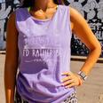 Book Lover Library Reading Bookish Literature Reader Comfort Colors Tank Top Lagoon