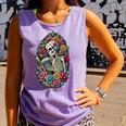 Book Lover Skeleton Reading With Dia De Los Muertos Flowers Comfort Colors Tank Top Lagoon Book Lover Skeleton Reading With Dia De Los Muertos Flowers Comfort Colors Tank Top Lagoon