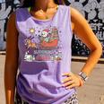 Book Lovers Winter Sleighing Through Stories Tee Premium Tri-Blend Comfort Colors Tank Top Lagoon