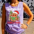 Book Reading Just Waiting For Christmas Gingerbread Comfort Colors Tank Top Lagoon Book Reading Just Waiting For Christmas Gingerbread Comfort Colors Tank Top Lagoon