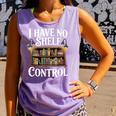 Book Shirt I Have No Shelf Control Books Comfort Colors Tank Top Lagoon