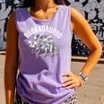 Book T-Rex Dino Bookworm Reading Book Dinosaur Comfort Colors Tank Top Lagoon