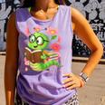 Book Worm Costume World Book Day Cute Kawaii Worm Reading Comfort Colors Tank Top Lagoon