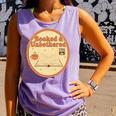 Booked & Unbothered Book Lover Tee Comfort Colors Tank Top Lagoon