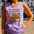 All Booked For Christmas Book Lover Comfort Colors Tank Top Lagoon All Booked For Christmas Book Lover Comfort Colors Tank Top Lagoon