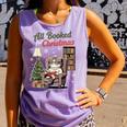 All Booked For Christmas Cute Bookish Cat Lover Comfort Colors Tank Top Lagoon All Booked For Christmas Cute Bookish Cat Lover Comfort Colors Tank Top Lagoon
