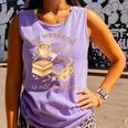My Weekend Is All Booked Cozy Book Lover Reading Comfort Colors Tank Top Lagoon