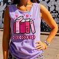 All Booked Read Book Reading Librarian Men Women Kids Comfort Colors Tank Top Lagoon
