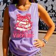 All Booked For Valentine Book Lovers Teacher Girl Women Kid Comfort Colors Tank Top Lagoon