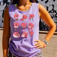 All Booked For Valentine Book Teacher Kids Girls Boys Comfort Colors Tank Top Lagoon