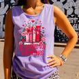 All Booked For Valentines Book Lovers Teacher Valentines Comfort Colors Tank Top Lagoon