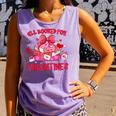 All Booked For Valentines Coquette Bow Book Valentine Day Comfort Colors Tank Top Lagoon