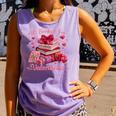 All Booked Valentine's Girly Teacher Coquette Love Comfort Colors Tank Top Lagoon