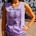 The Books Of The Bible Old And New Testament Complete List Comfort Colors Tank Top Lagoon The Books Of The Bible Old And New Testament Complete List Comfort Colors Tank Top Lagoon