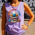 “Books Coffee & Yarn Enthusiast Cozy Reader Comfort Colors Tank Top Lagoon “Books Coffee & Yarn Enthusiast Cozy Reader Comfort Colors Tank Top Lagoon
