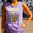 Books Make Me Happy Skeleton Read Reading Librarian Book Comfort Colors Tank Top Lagoon Books Make Me Happy Skeleton Read Reading Librarian Book Comfort Colors Tank Top Lagoon