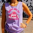 Books Are My Love Language Valentine Book Lover Comfort Colors Tank Top Lagoon Books Are My Love Language Valentine Book Lover Comfort Colors Tank Top Lagoon