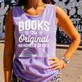 Books The Original Handheld Device Book Reading Comfort Colors Tank Top Lagoon Books The Original Handheld Device Book Reading Comfort Colors Tank Top Lagoon