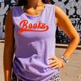 Books Reader Librarian Book Lover Bookworm Library Reading Comfort Colors Tank Top Lagoon