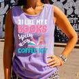 I Like My Books Spicy Coffee ICY Comfort Colors Tank Top Lagoon I Like My Books Spicy Coffee ICY Comfort Colors Tank Top Lagoon