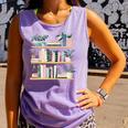Bookshelves With Books & Plants Premium Comfort Colors Tank Top Lagoon Bookshelves With Books & Plants Premium Comfort Colors Tank Top Lagoon